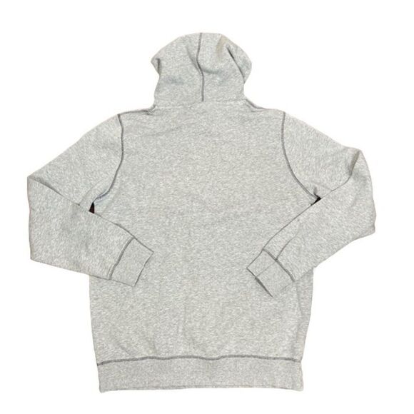 Under Armour Cold Gear Gray Hoodie Lightweight Contrast Surge Stitch Medium - Picture 6 of 9